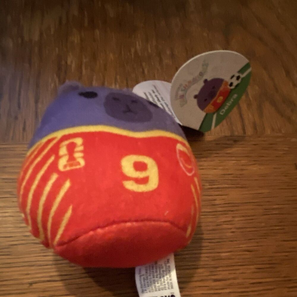 McDonald's Squishmallows Debra #9 Happy Meal Plush Toy FIFA World Cup (2023)